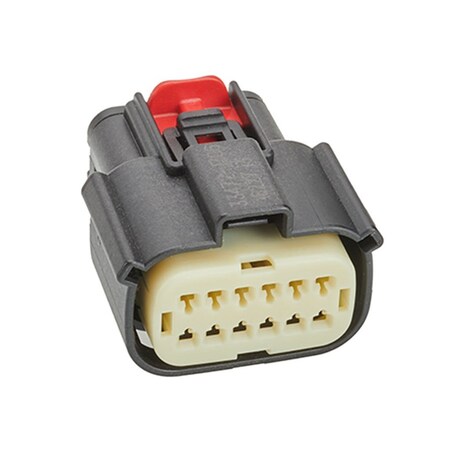Molex Combination Line Connector, 12 Contact(S), Female, Crimp Terminal, Receptacle 334721206